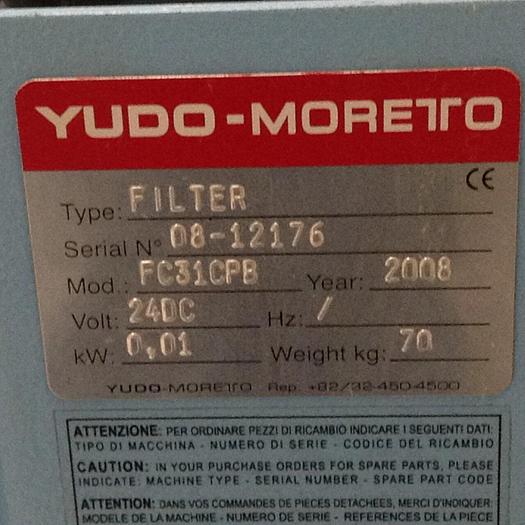 Used YUDO Dust Filter FC31CPB #87655