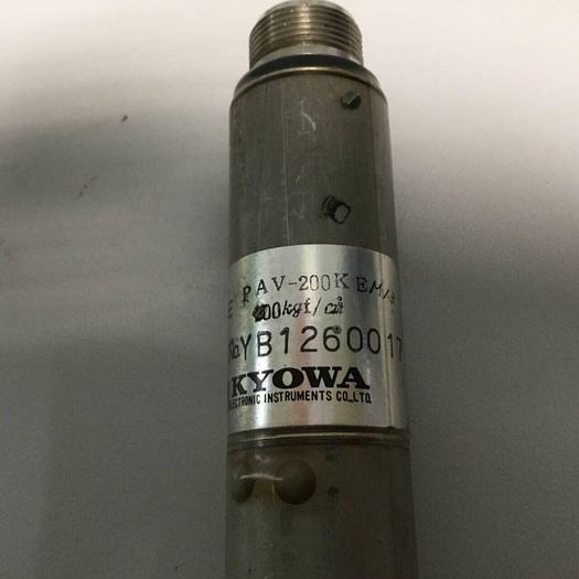 Used KYOWA Pressure Transducer PAV-200K #94160
