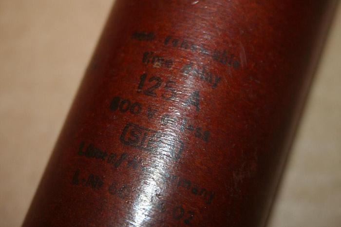 Used SIBA 125 Amp Fuse LN 60 01 402 Used