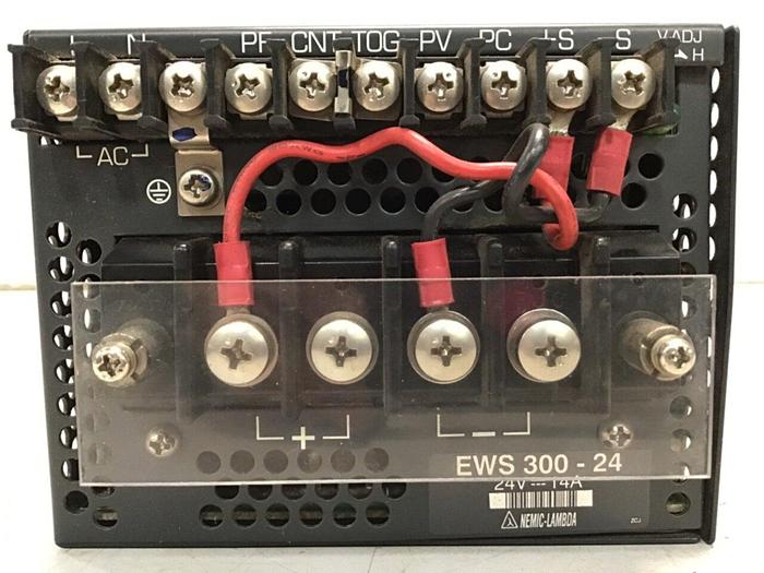 Used NEMIC-LAMBDA Power Supply EWS300-24 #133131