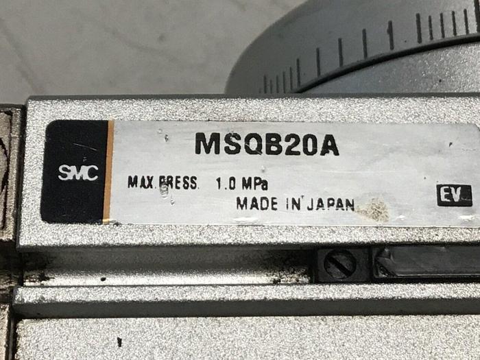 Used SMC Rotary Actuator MSQB20A #129292