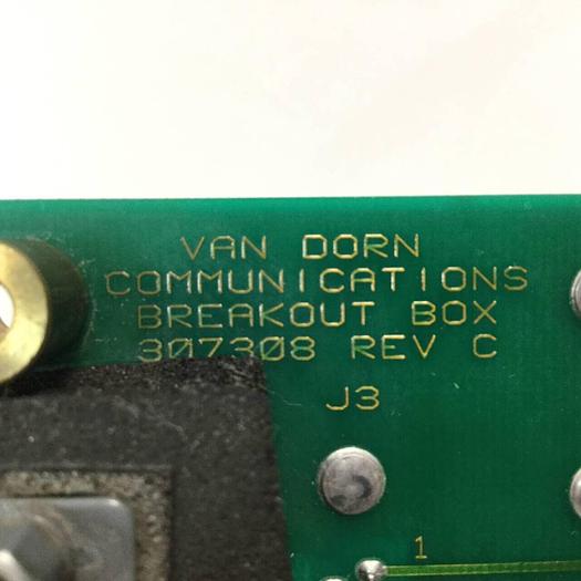 Used CINCINNATI MILACRON Communications Breakout Board 307308 #92752