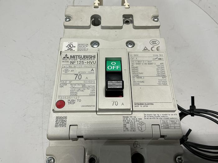 Used MITSUBISHI NF125-HVU