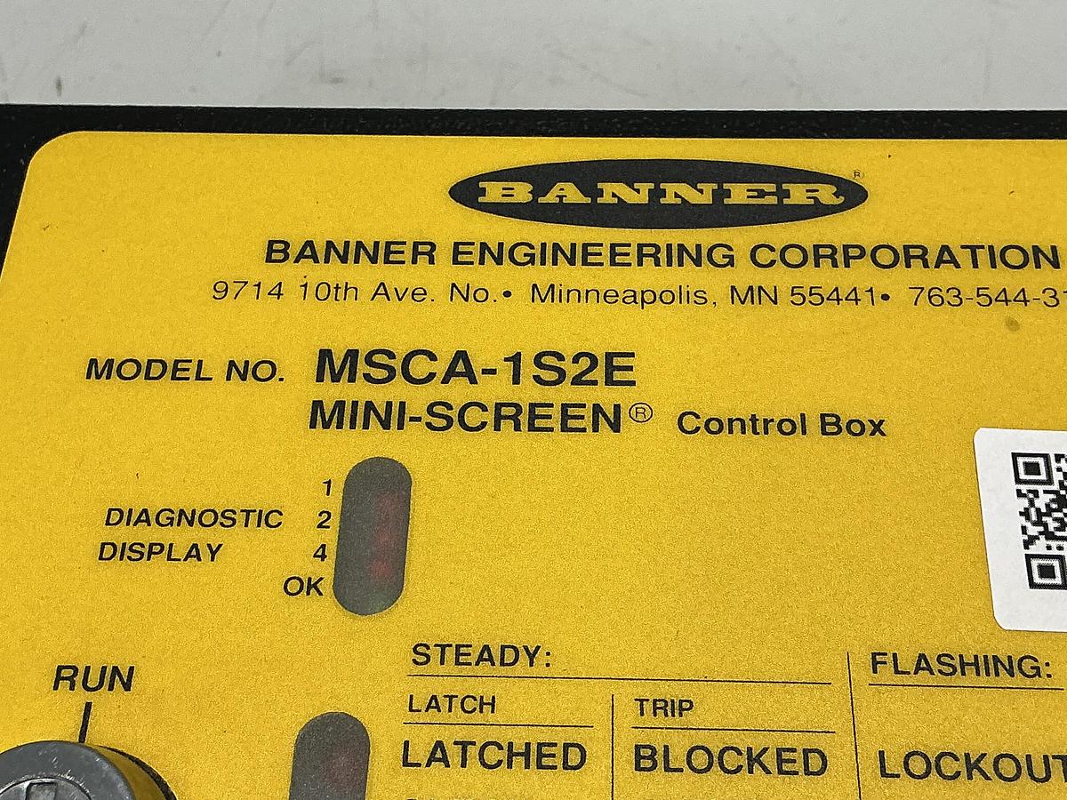 Used BANNER MSCA-1S2E