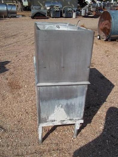 Used 100 Gallon Stainless Steel Vat on Legs - Wash Vats Equipment