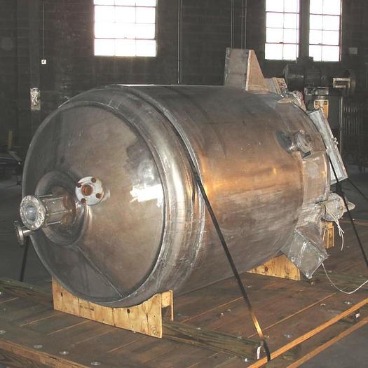 Used 400 GALLON BUHLER VACUUM MIXER – S/S – JACKETED