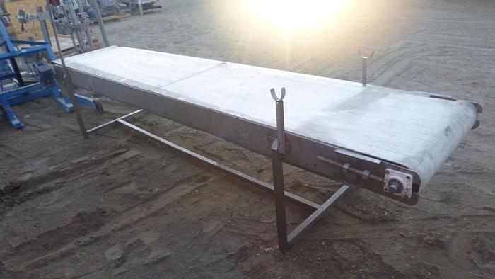 Used Conveyor, Belt, 28" X 12'6", S/st, 2 HP #S743514