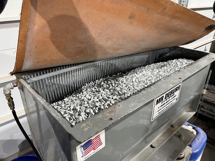 Used Mr. Deburr 3 Cubic Foot Model 300 Tumbler