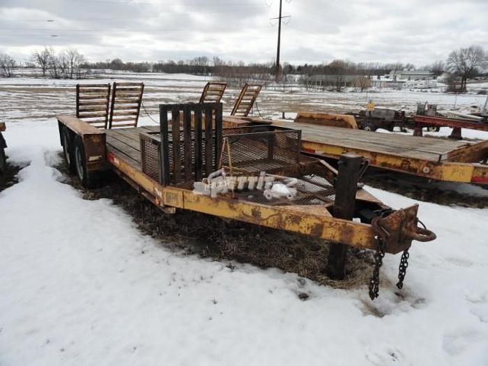 Used 1995 BELSHE Flatbed / Tag Trailers