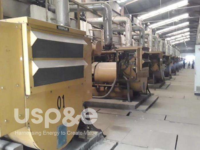 Used 1.2 MW 2008 Used Caterpillar 3512B Diesel Generator Sets