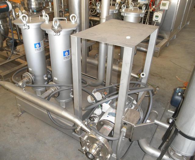 Used Filter, Cartridge, S/st, 6" x 36", Dual Skid, Fristam Pump, #S741282