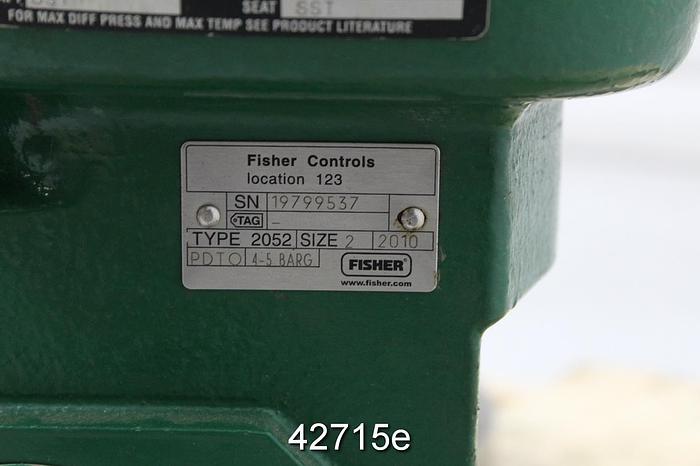 Used Fisher 6" V150 Series B Vee-Ball Valve #42715