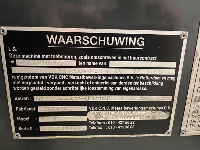 Gebruikt Leadwell T-7