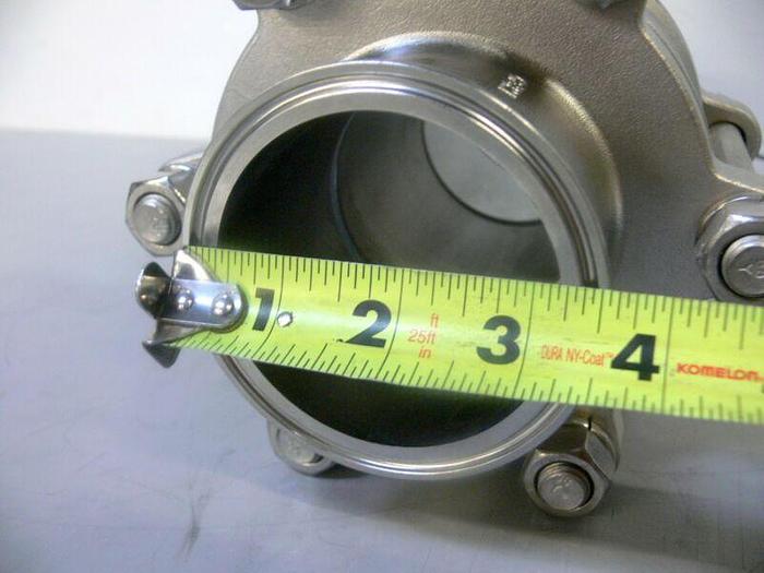 Used FNW FNWRP100ADA 82DA6518 116PSI Actuator w/ 3" SS Ball Valve CF8M + Sensors