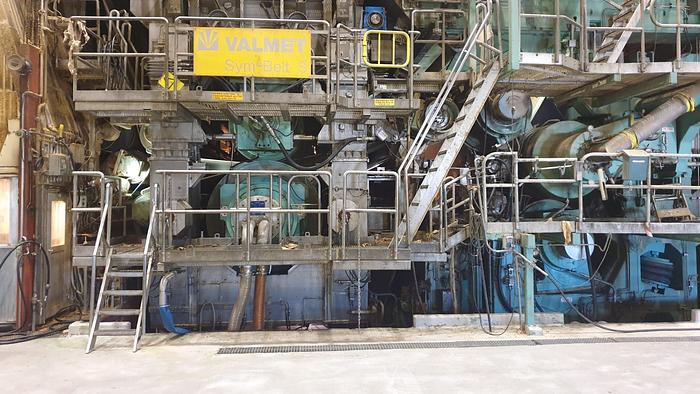 Used 240" ( 9.47M) BELOIT GAP FORMER/FOURDRINIER PM 1300 TPD (2) OCC LINES