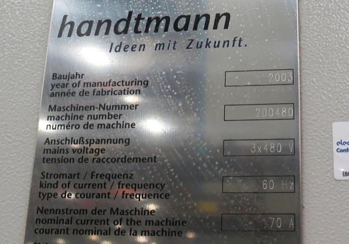 Used 2003 Handtmann PBZ NT 400 T-2 5-Axis Profile Machining Center PBZ NT 400 T-2