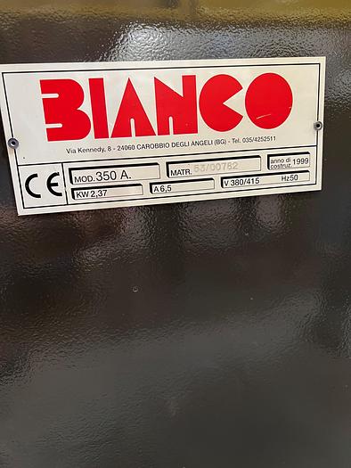 Used BRUGT NC-STYRET BÅNDSAVEAUTOMAT FABRIKAT BIANCO, MODEL 350 A