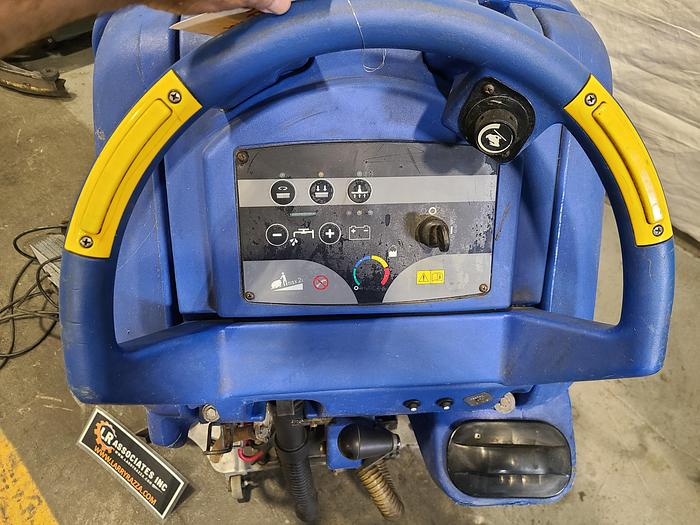 Used Clarke Focus II Floor Scrubber (B) with Built-in Charger