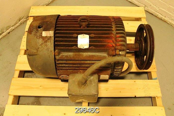 Used Baldor M4103 25 Hp-1760 Rpm Ac Motor #29646