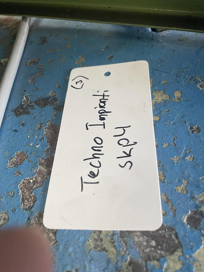 Used 2000 Tecno Impianti SKP 4