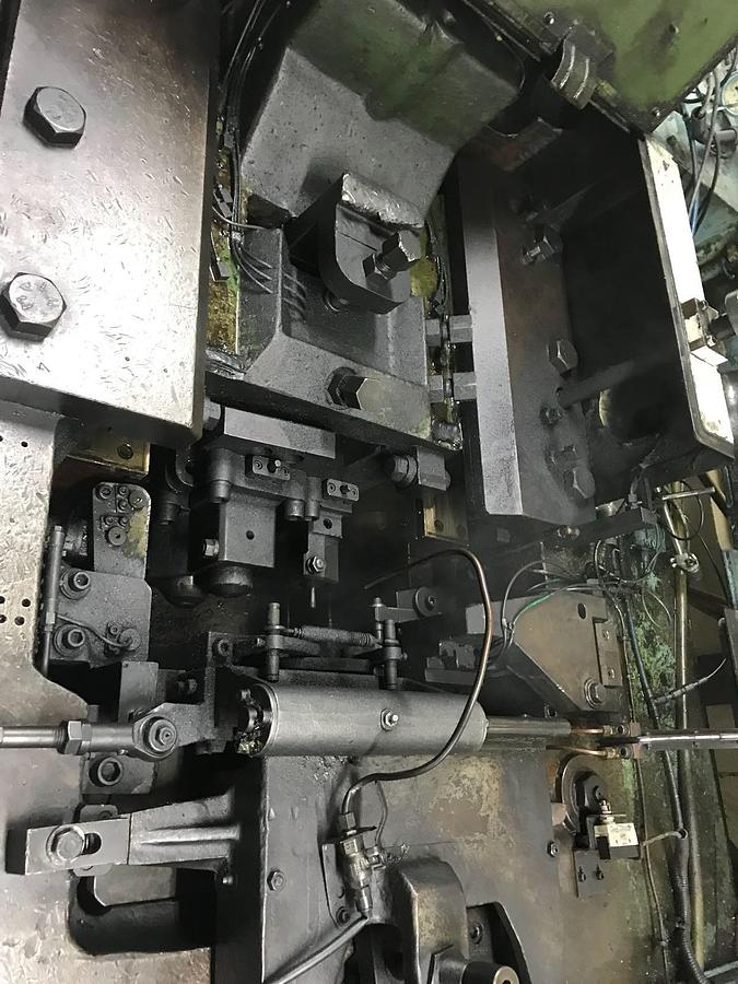 Gebraucht ASAHI OKUMA ORH-120 – 2 Matrizen / 3-Schlag Transfer-Mehrstufenpresse