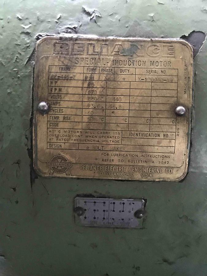 Gebraucht NATIONAL 625 – 5 Matrizen / 6-Stufen Parts Former mit Universaltransfer