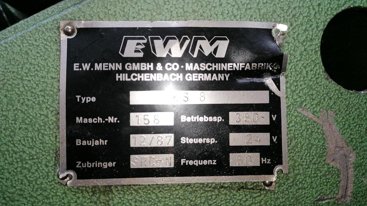 Used 1987 EWM-MENN KS 8