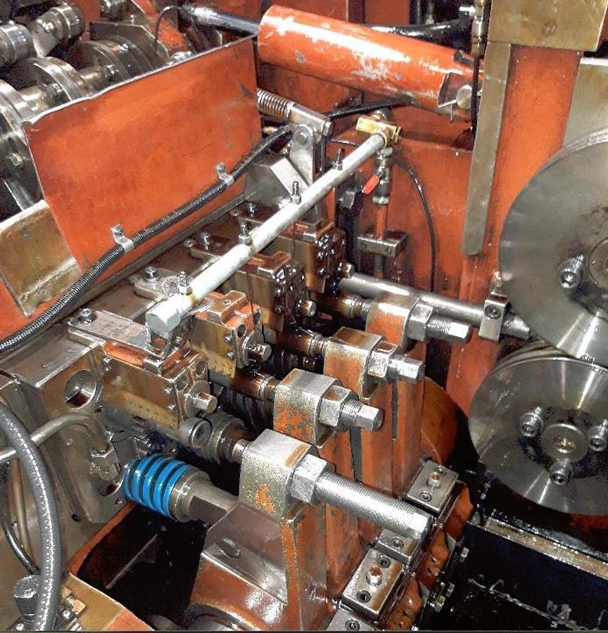 Gebraucht SACMA SP37 – 7-Stufen / 4-Matrizen Mehrstufenpresse (Boltmaker)