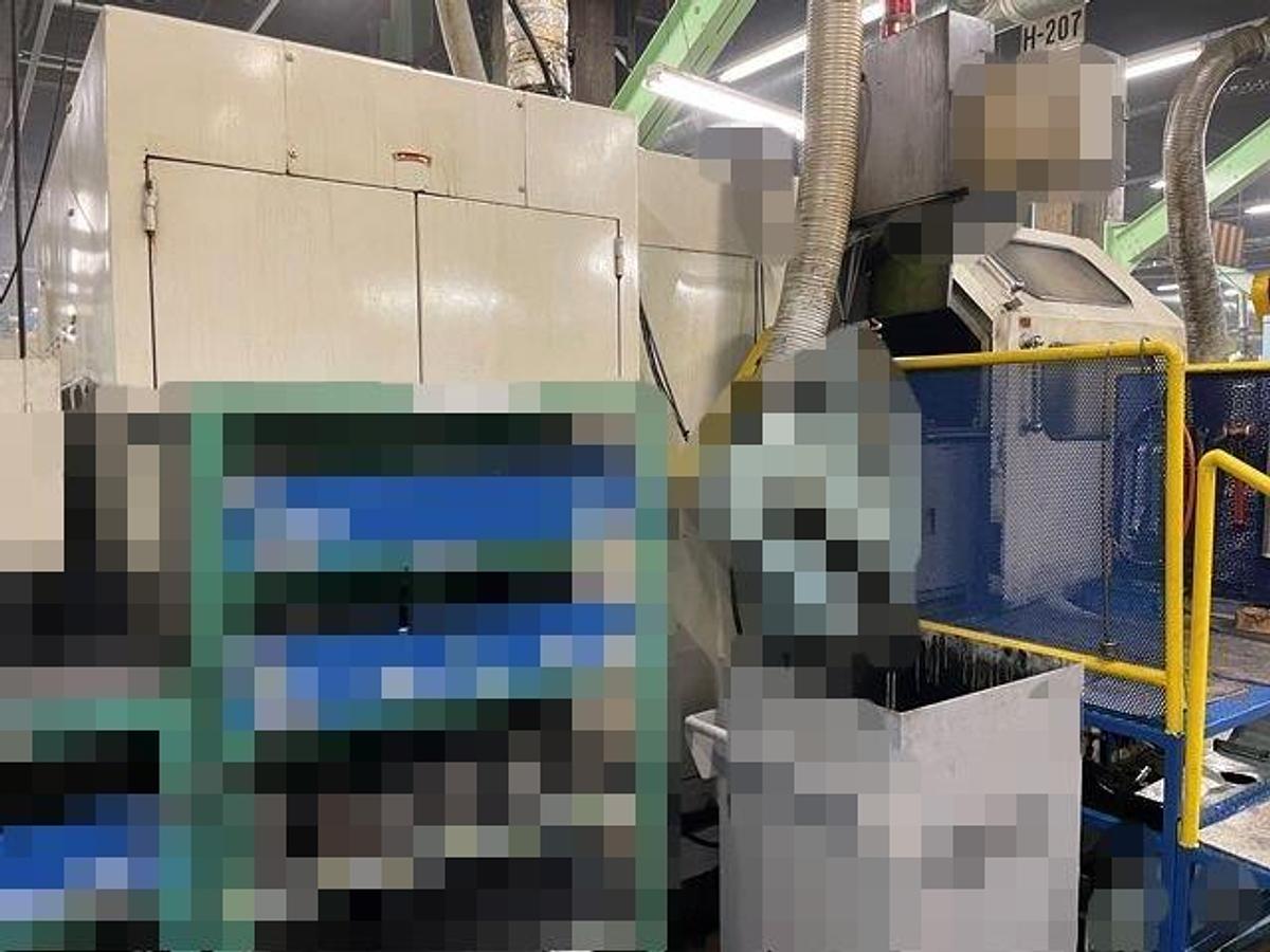 Gebraucht ASAHI OKUMA BF-1310-3 – 3 Matrizen / 3-Stufen Mehrstufenpresse (Progressive Header)