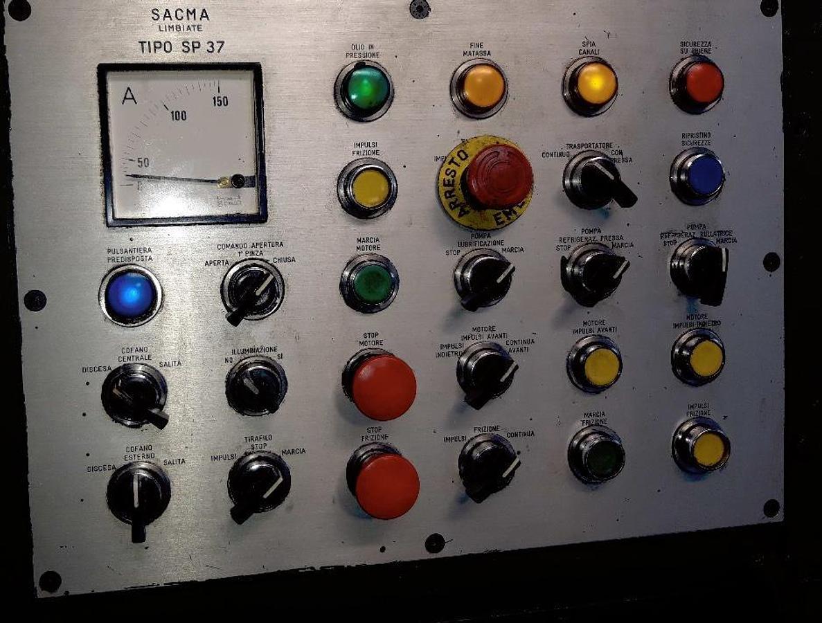 Gebraucht SACMA SP37 – 7-Stufen / 4-Matrizen Mehrstufenpresse (Boltmaker)