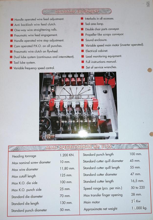 Used 2008 SALVI-MULTIPRESS MP 510S (Available December 2025)