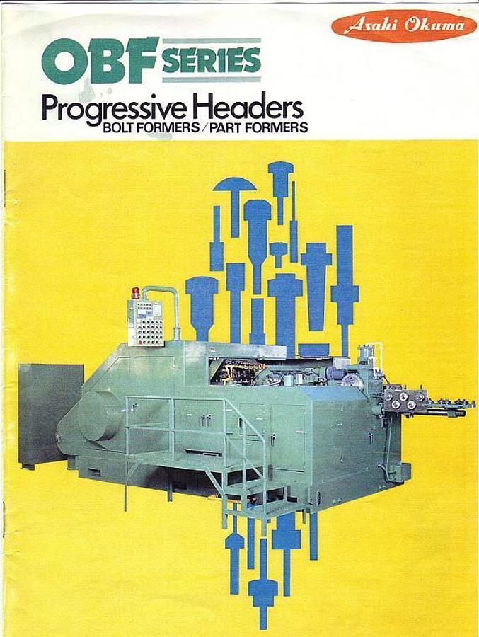 Gebraucht ASAHI OKUMA BF-1310-3 – 3 Matrizen / 3-Stufen Mehrstufenpresse (Progressive Header)