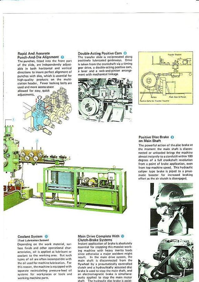 Gebraucht ASAHI OKUMA BF-1310-3 – 3 Matrizen / 3-Stufen Mehrstufenpresse (Progressive Header)