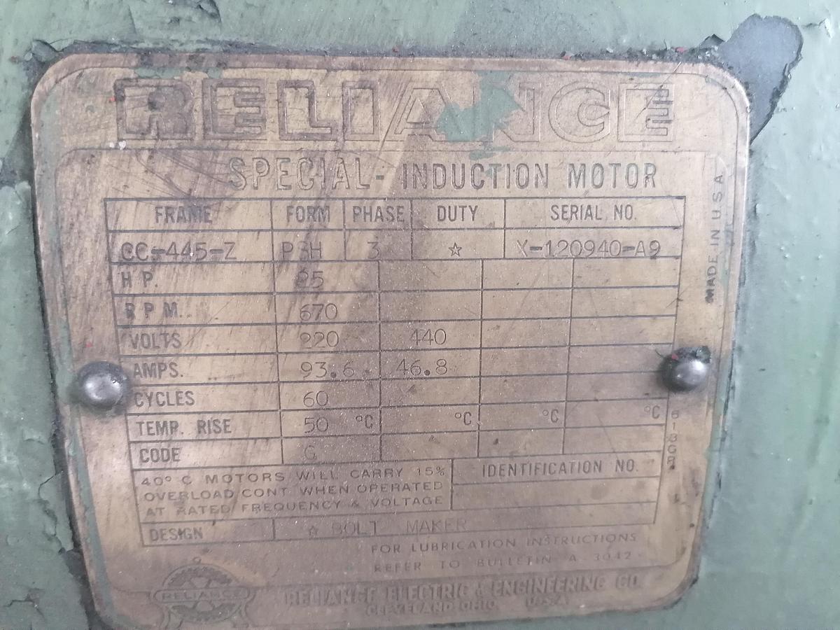 Gebraucht NATIONAL 625 – 5 Matrizen / 6-Stufen Parts Former mit Universaltransfer