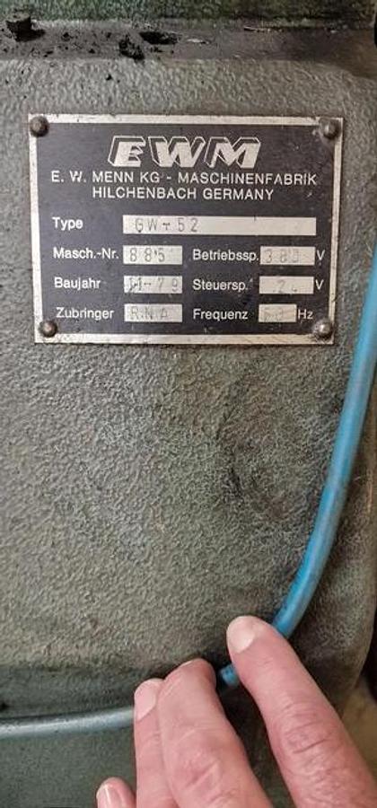 Used 1978 EWM-MENN GW 52