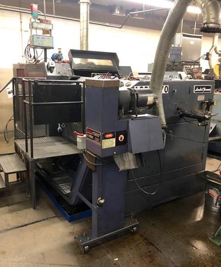 Gebraucht ASAHI OKUMA AOT-10B – 2 Matrizen / 2-Schlag Mehrstufenpresse (Cold Header)