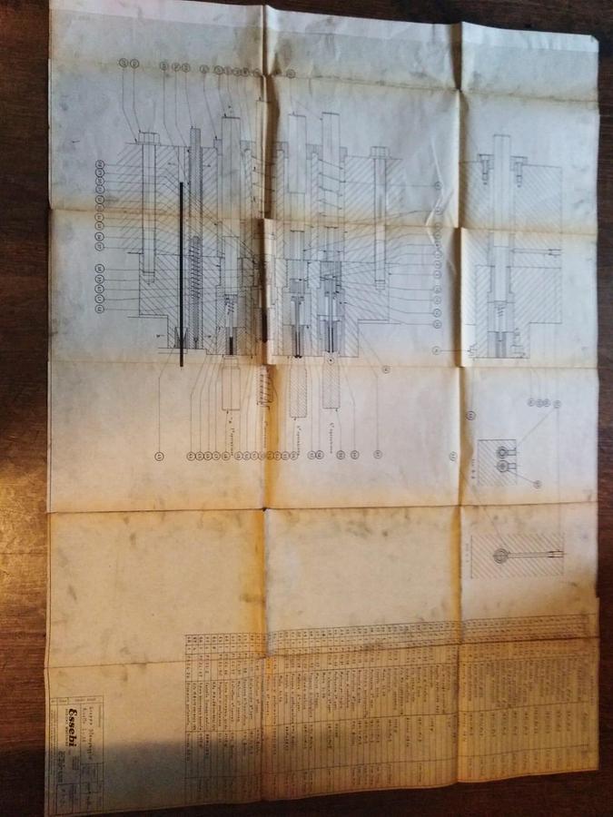 Gebraucht ESSEBI SB 3-35 – 4 Matrizen / 4-Stufen Transfer Header