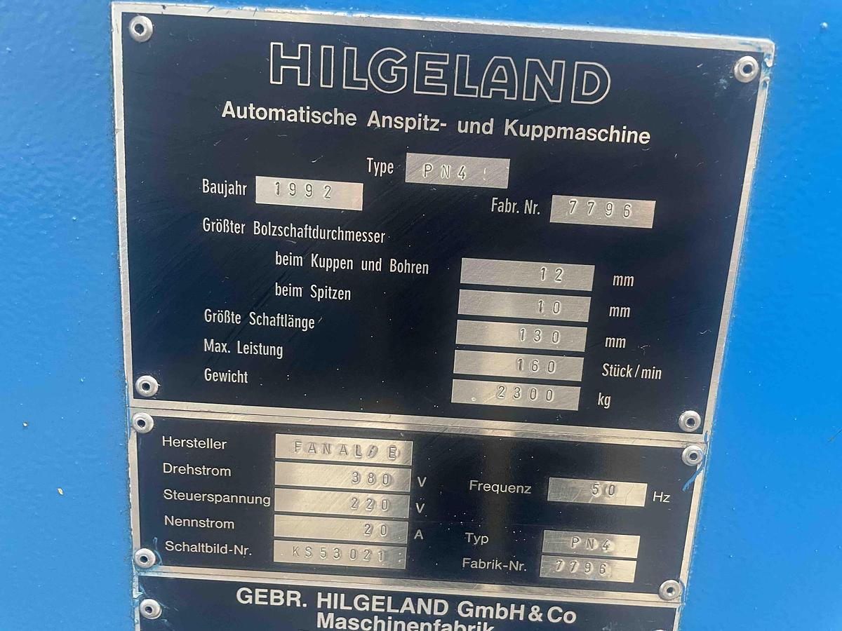 Used 1992 HILGELAND PN-4