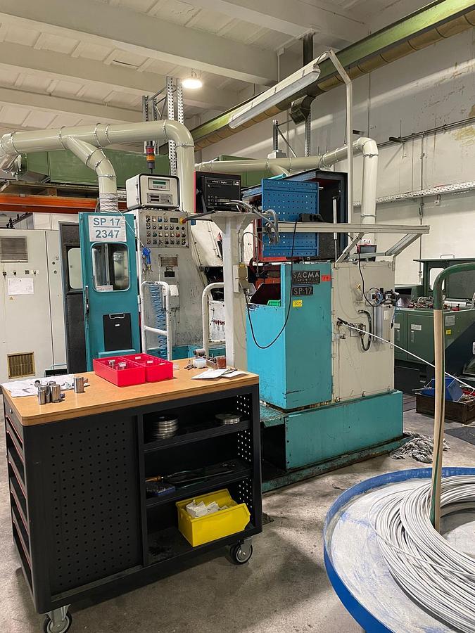 Gebraucht SACMA SP17 – 4 Matrizen / 7-Stufen Mehrstufenpresse (Boltmaker)