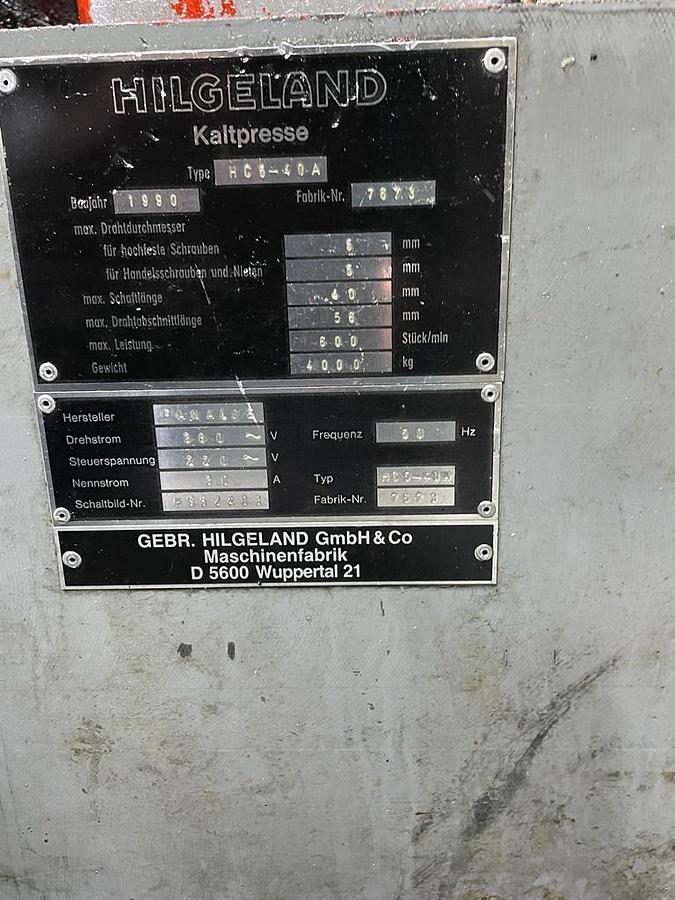 Used 2001 Wafios HC 5-60