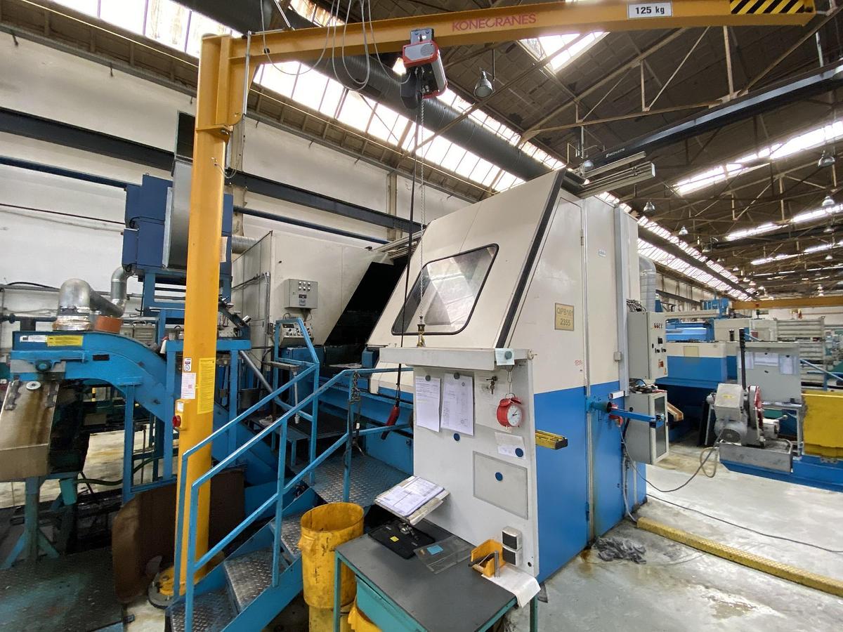 Gebraucht MALMEDIE QPB161 – 4 Matrizen / 5-Stufen Transfer-Mehrstufenpresse