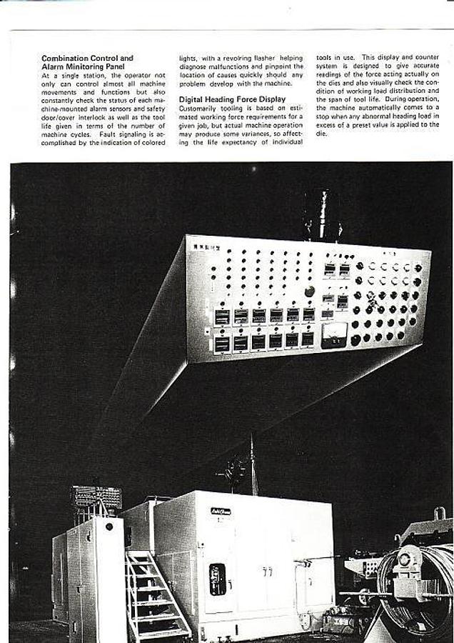 Gebraucht ASAHI OKUMA BF-1310-3 – 3 Matrizen / 3-Stufen Mehrstufenpresse (Progressive Header)