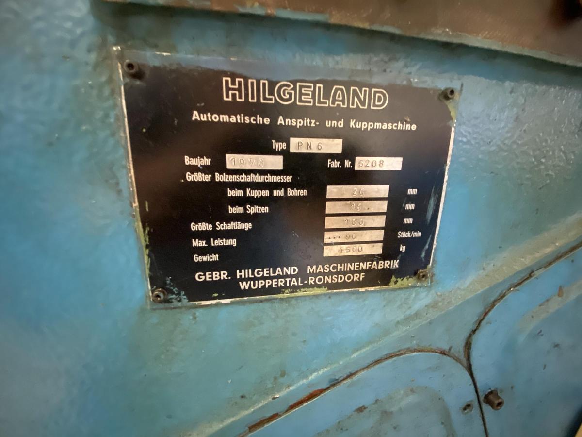 Used 1970 HILGELAND PN-6