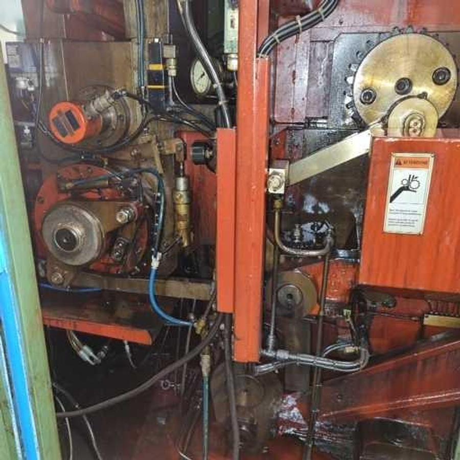 Gebraucht SACMA SP 350 M – 4 Matrizen / 5-Stufen Mehrstufenpresse (Progressive Header)