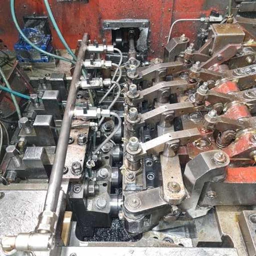 Gebraucht SACMA SP 350 M – 4 Matrizen / 5-Stufen Mehrstufenpresse (Progressive Header)