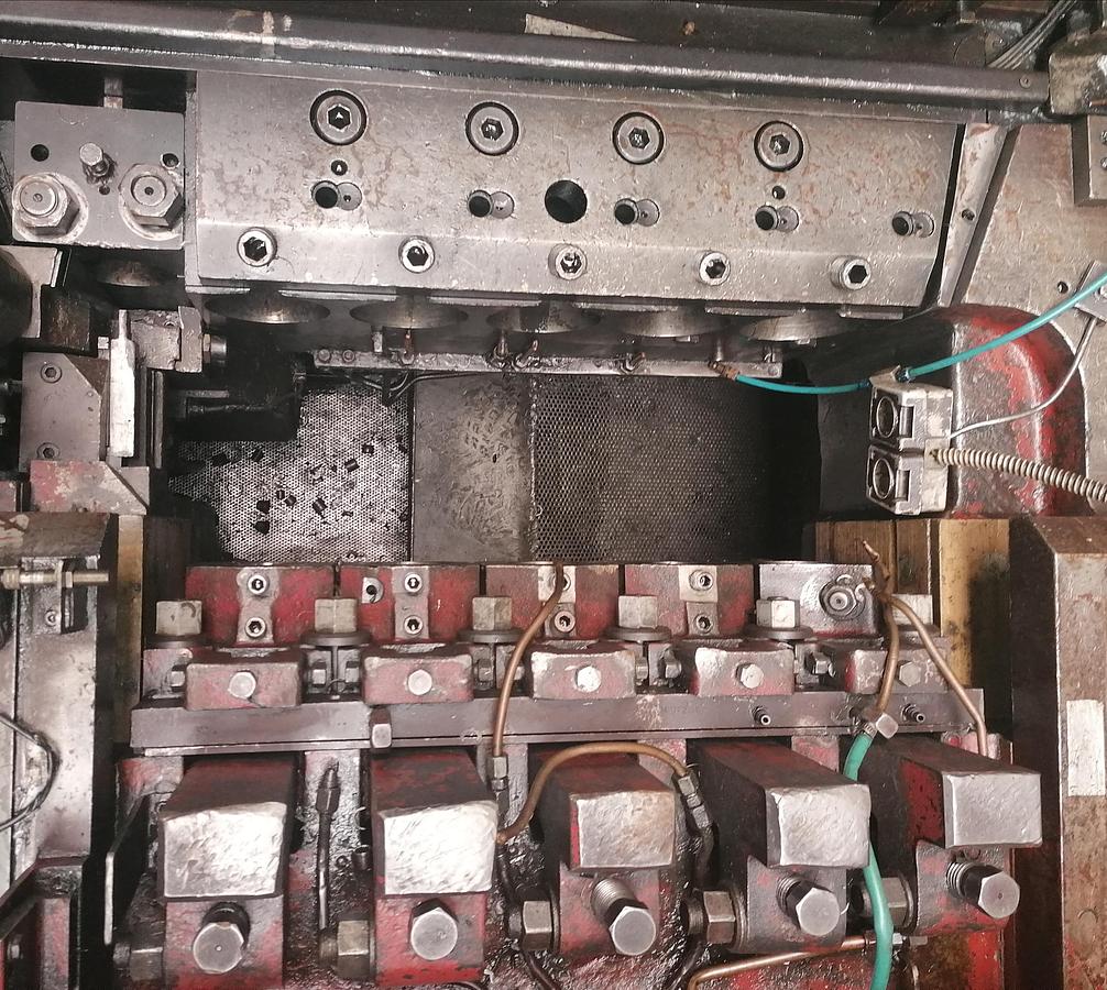 Gebraucht NATIONAL 750 CF – 5 Matrizen / 6-Stufen Parts Former mit Universaltransfer