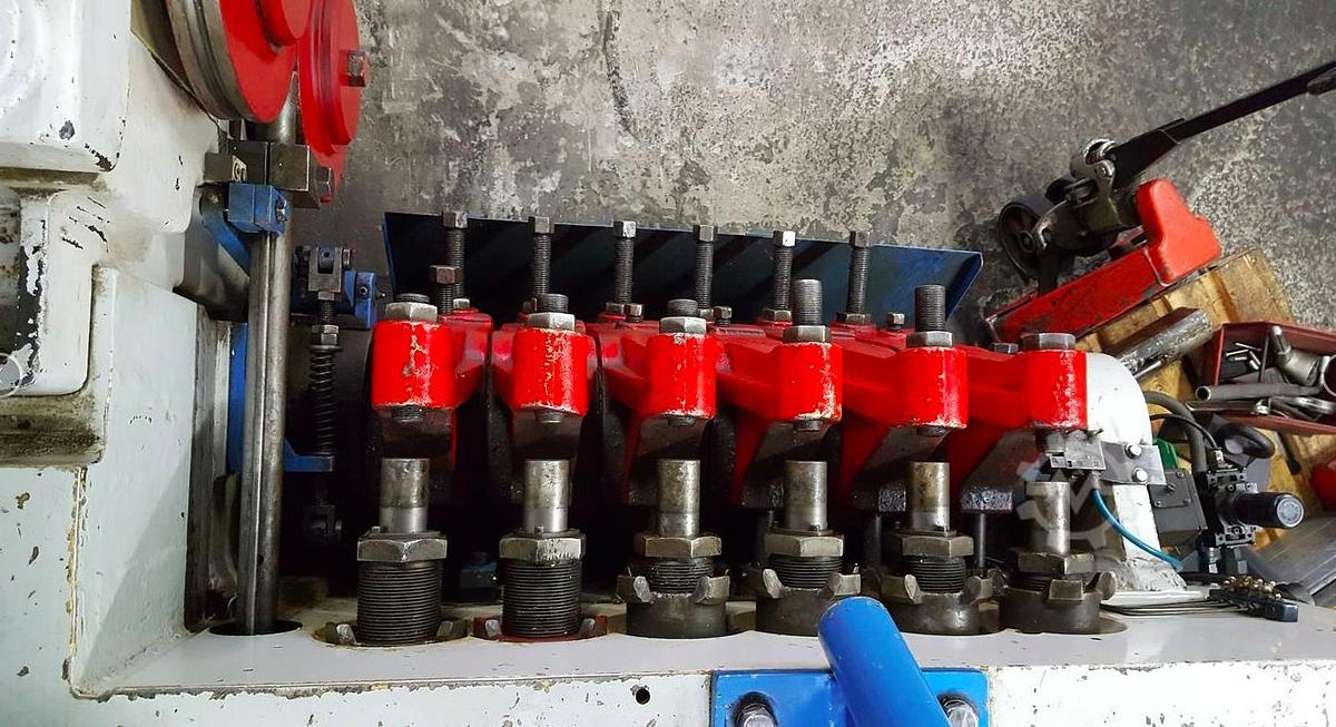 Gebraucht NATIONAL 750 – 6 Matrizen / 7-Stufen Parts Former mit Universaltransfer