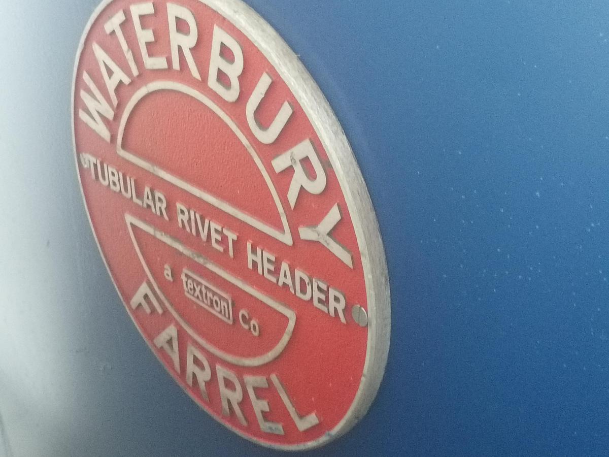 Used 1974 Waterbury-Farrel No 1