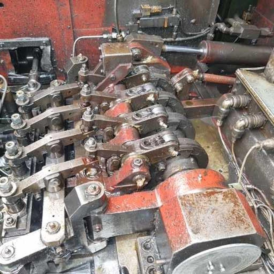 Gebraucht SACMA SP 350 M – 4 Matrizen / 5-Stufen Mehrstufenpresse (Progressive Header)