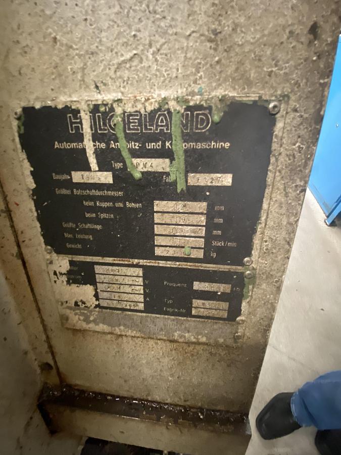 Used 1985 HILGELAND PN-4